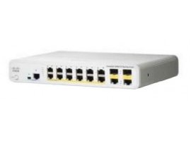 Catalyst 2960C Switch 12 FE PoE, 2 x Dual Uplink, Lan Base, WS-C2960C-12PC-L